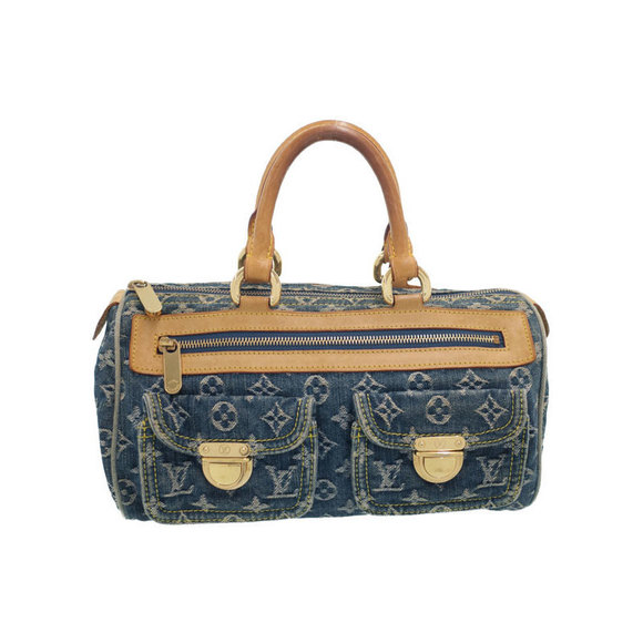 Louis Vuitton Denim Speedy Neo Handbag Monogram - Picture 1 of 8